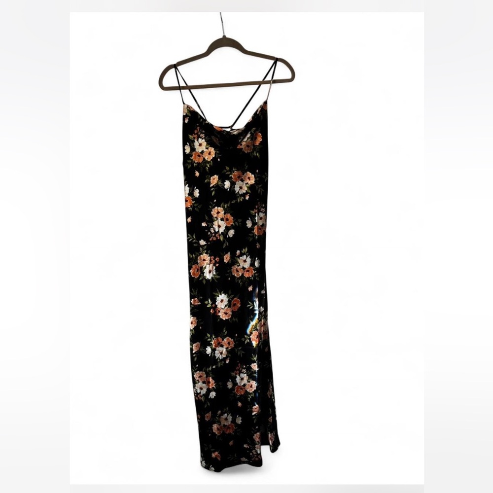 Old Navy The Occasion - Black Floral Maxi Dress - NWT - M